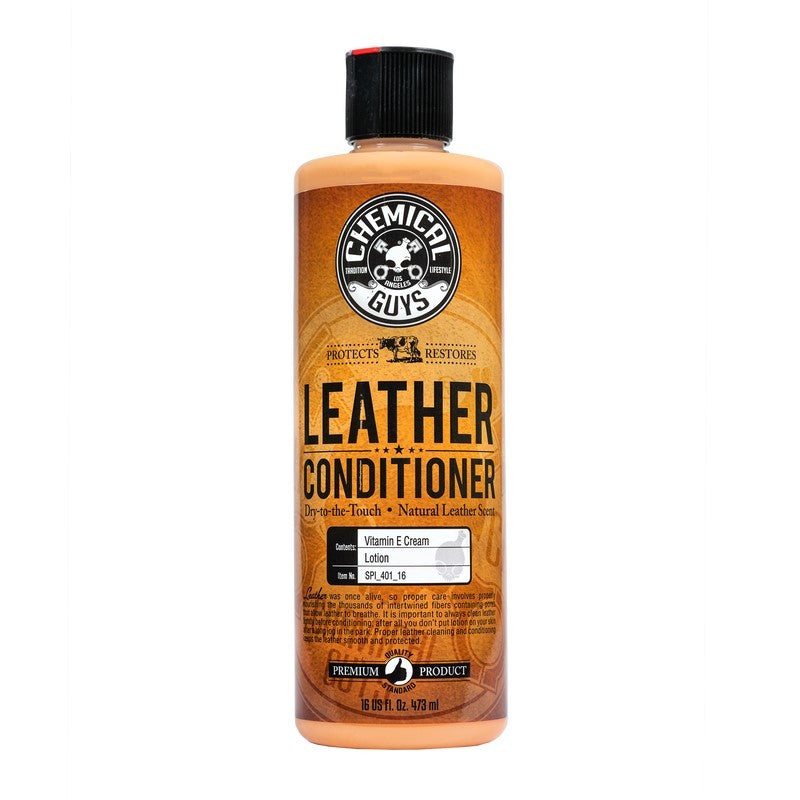 Chemical Guys Leather Conditioner - 16oz – Hobby Shop Garage