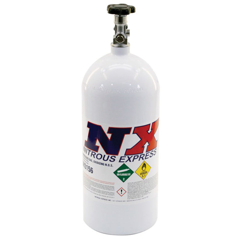 Nitrous Express 10lb Bottle w/Mainline Valve (6.89 Dia x 20.19