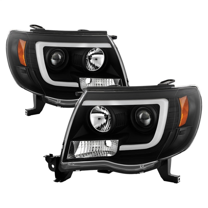 Spyder Toyota Tacoma 05-11 V2 High-Power LED Headlights - Black