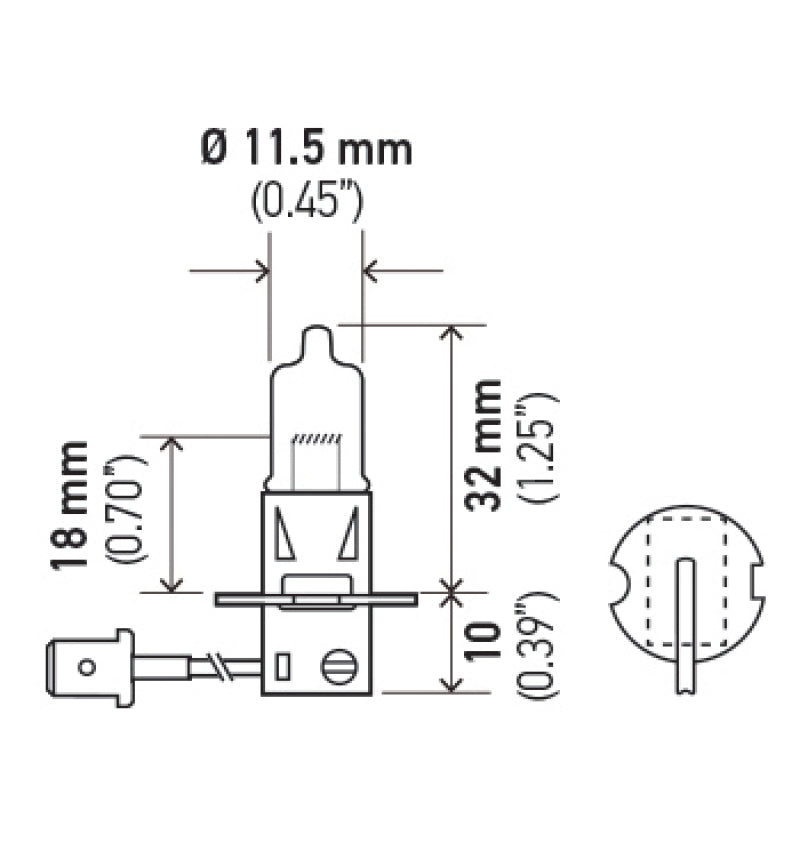 Automotive H3 16 x white SMD LED 12V