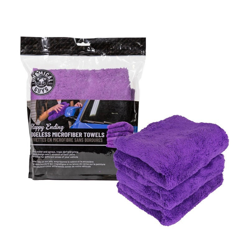 Microfiber Plush Edgeless Wash Cloths - Griot's Garage