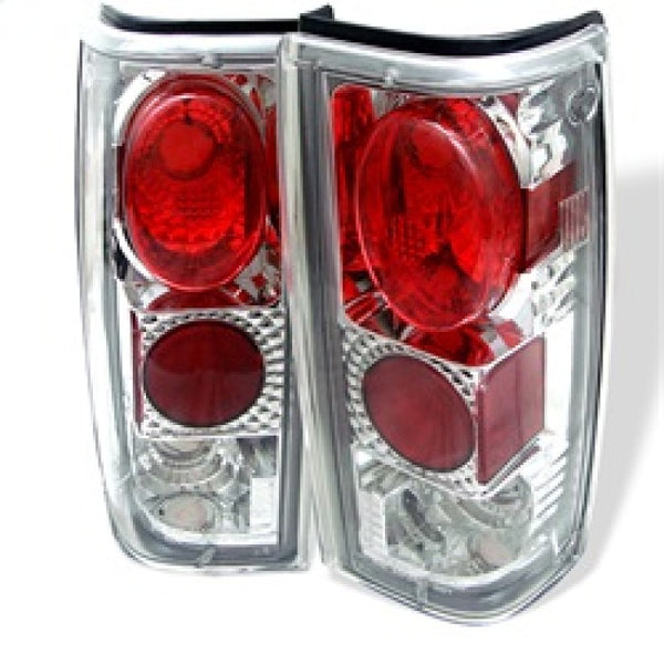 Spyder Chevy S10/S10 Blazer 82-93 Euro Style Tail Lights Chrome