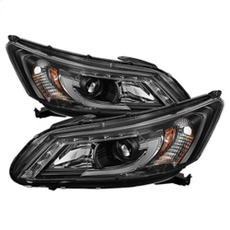 Spyder Honda Accord 2013-2015 4DR Projector Headlights Light Bar