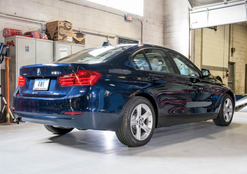 AWE Tuning BMW F30 320i Touring Exhaust w/Performance Mid Pipe - Diamo –  Hobby Shop Garage