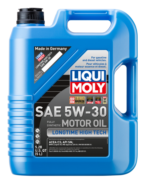  DLLUB - HUILE MOTEUR PSA 5W30 C2 LONG LIFE - 5 litres