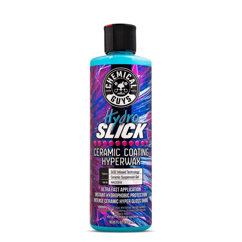 Chemical Guys HydroSlick SiO2 Ceramic Wax - 16oz – Hobby Shop Garage